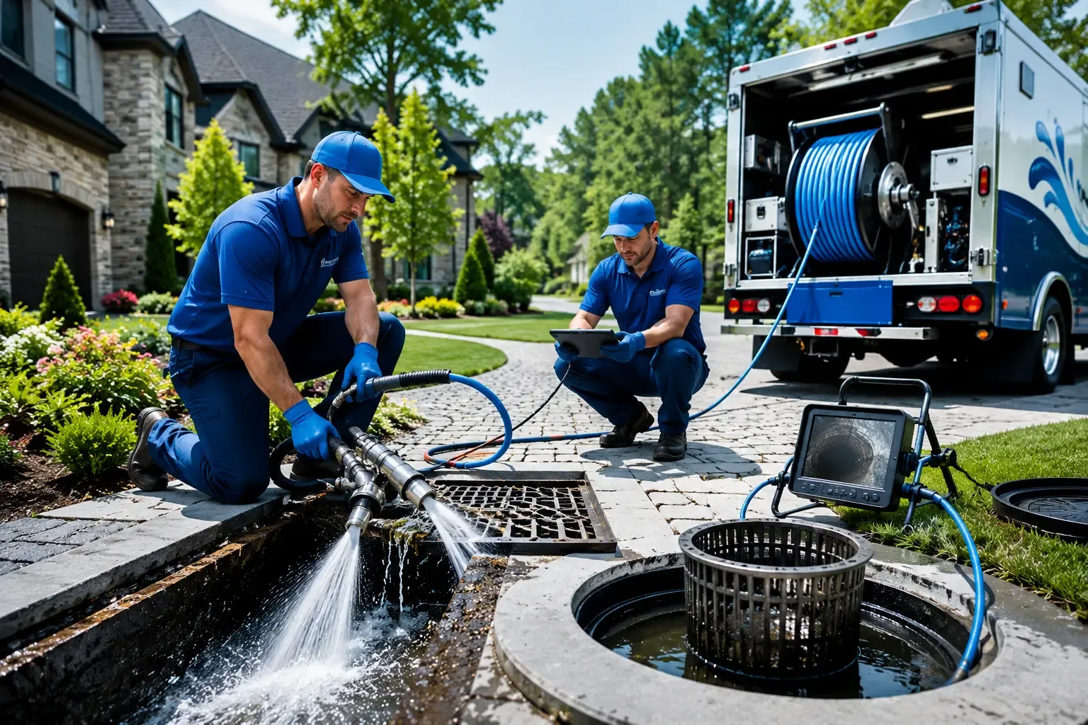Local outdoor drain cleaning professionals in Covington, WA